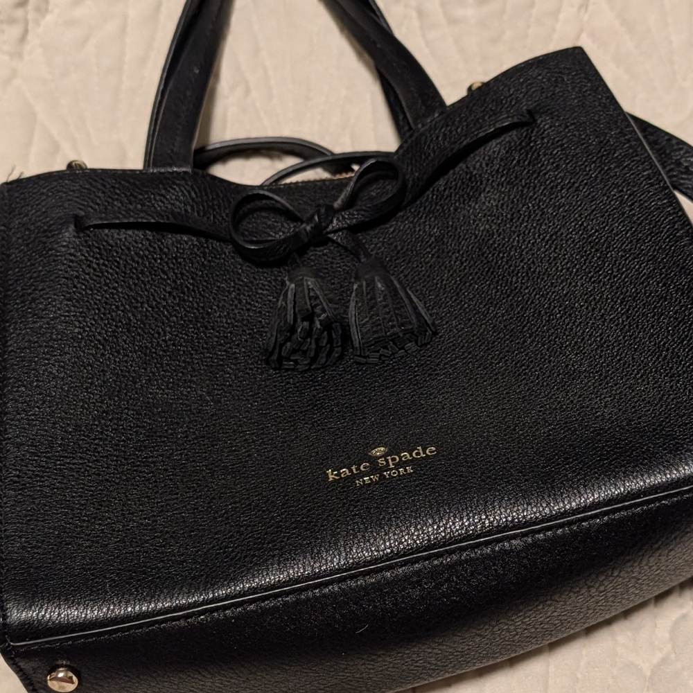 Kate Spade Black Leather Handbag